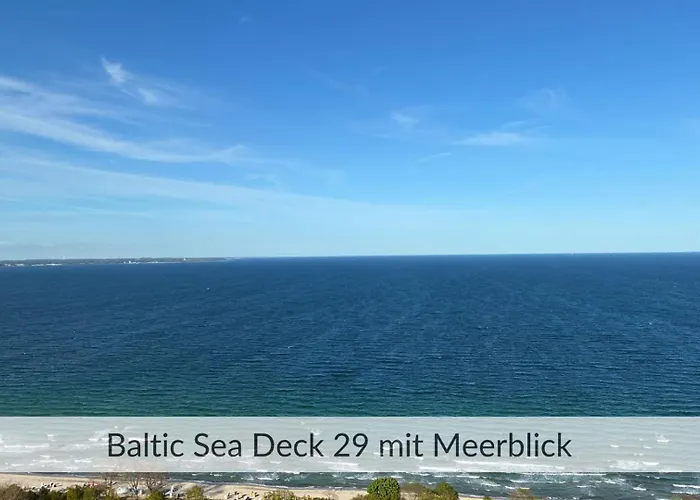 Baltic Sea Deck 29 mit Meerblick Timmendorfer Strand